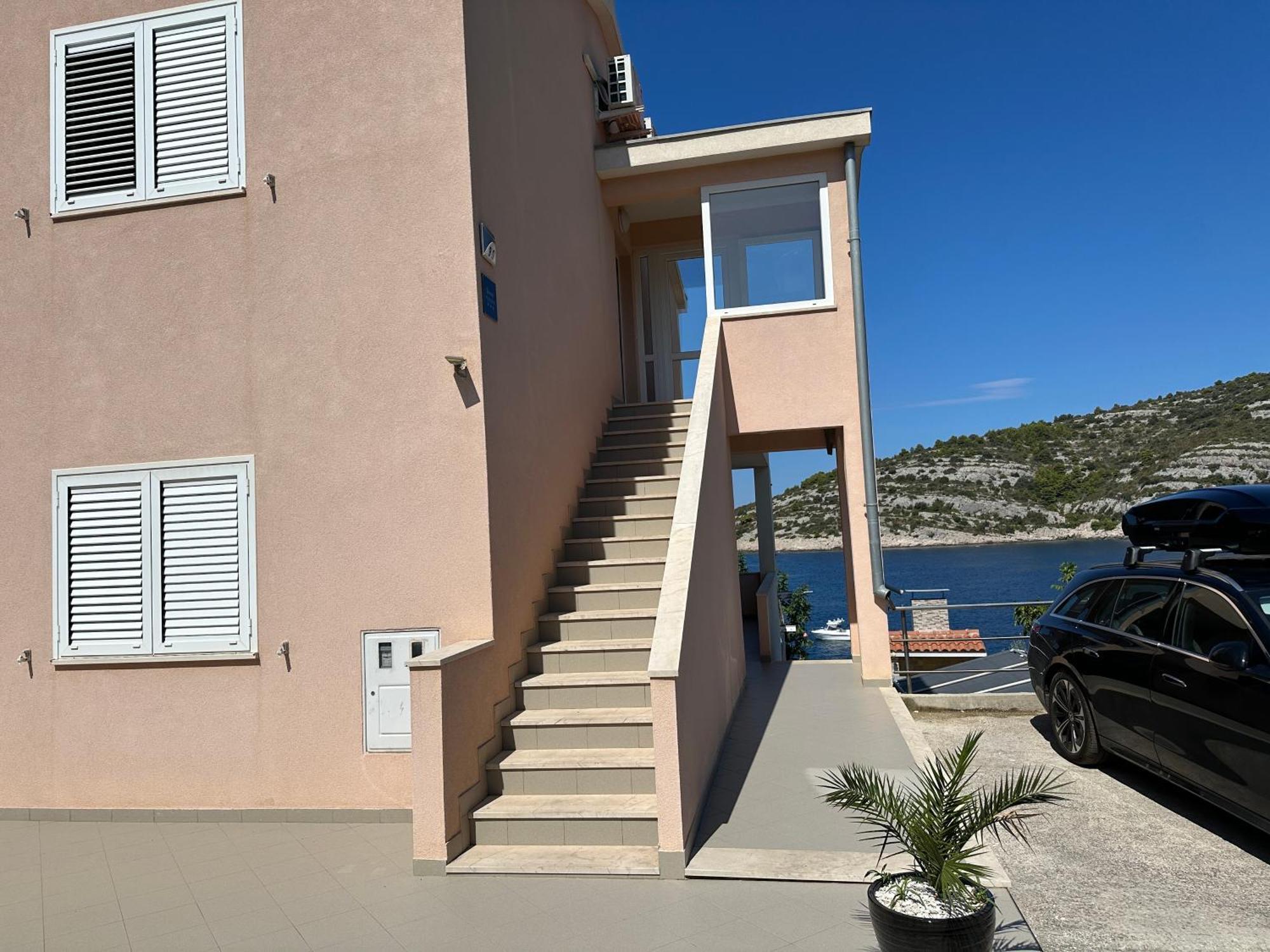 Direkt Am Meer-Apartments Puntaplanka Rogoznica  Kültér fotó