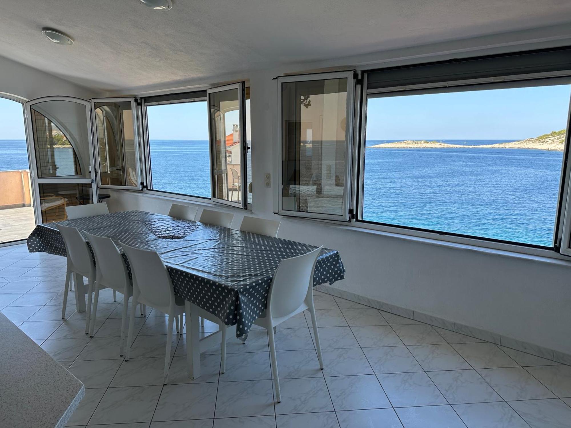 Direkt Am Meer-Apartments Puntaplanka Rogoznica  Kültér fotó